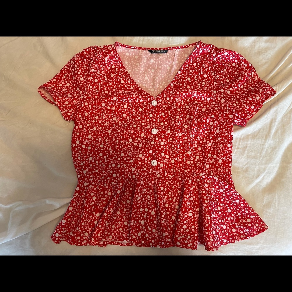 Shein button up